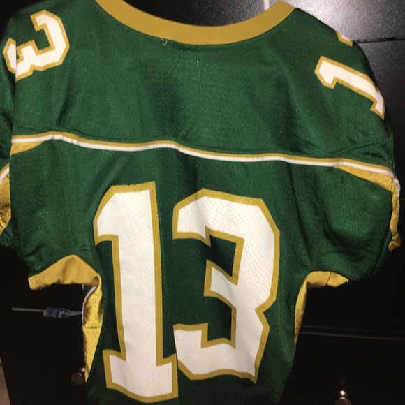 Vintage Wilson’s Green & Gold Football Jersey - Picture 4 of 4